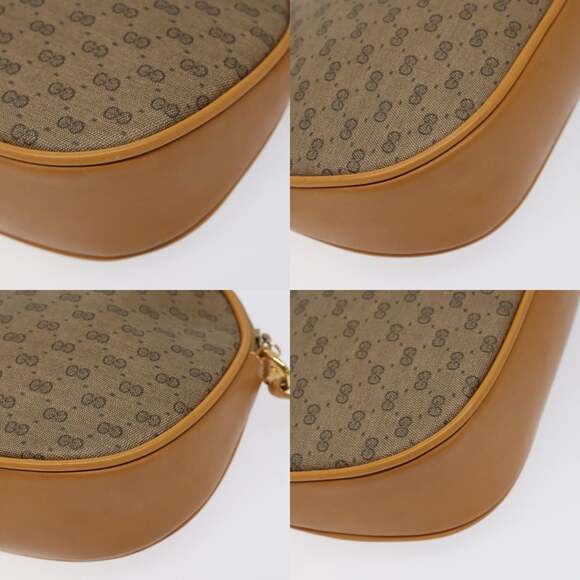GUCCI Micro GG Supreme Shoulder Bag Pvc Beige Gold 007 89 007 89 - Picture 10 of 13